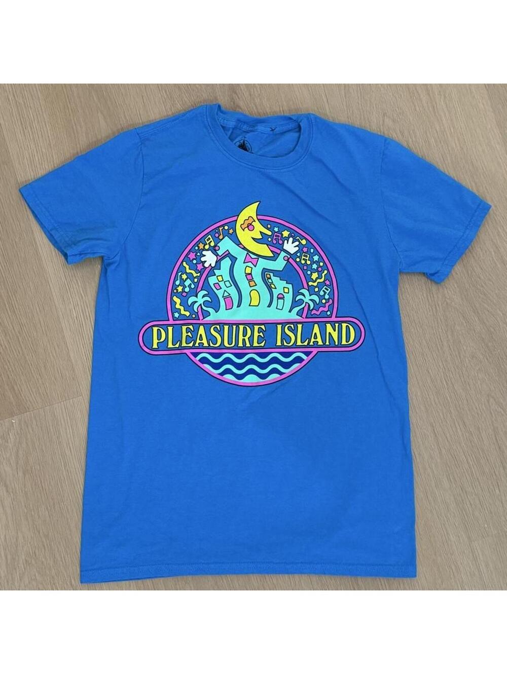 Walt Disney World Pleasure Island Logo Shirt Size Small